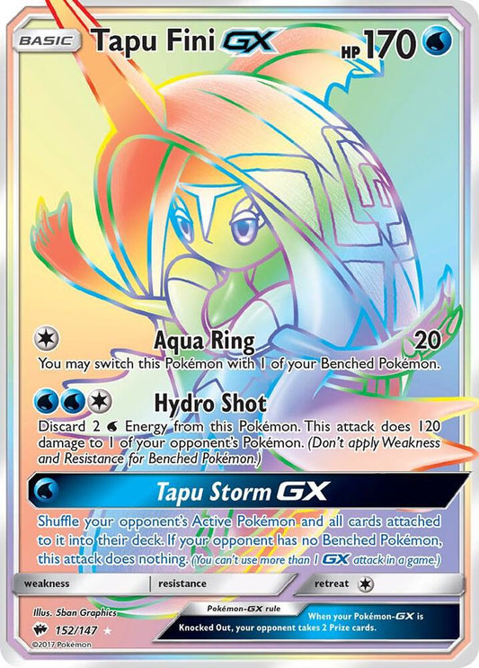 Tapu Fini GX (Secret) [SM - Burning Shadows] 152/147