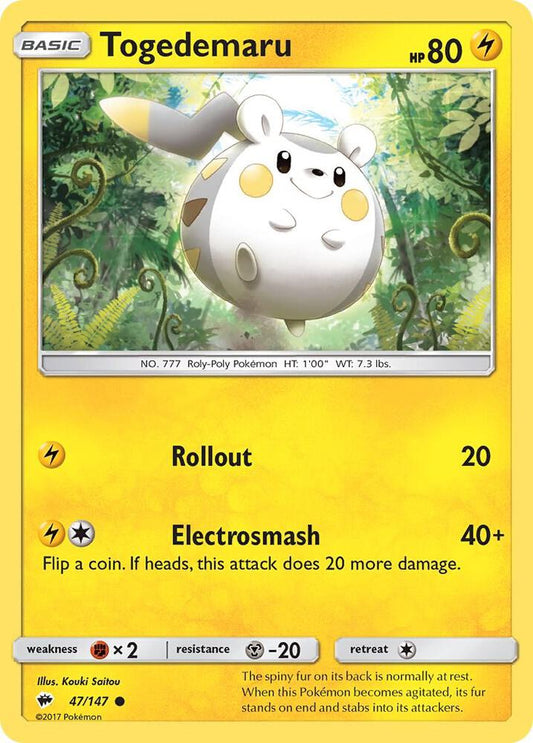 Togedemaru [SM - Burning Shadows] 47/147
