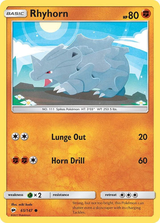 Rhyhorn [SM - Burning Shadows] 65/147