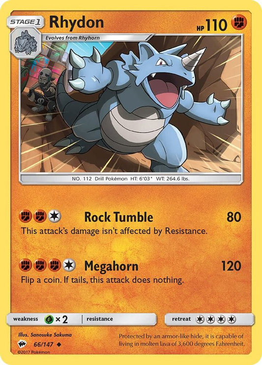 Rhydon [SM - Burning Shadows] 66/147