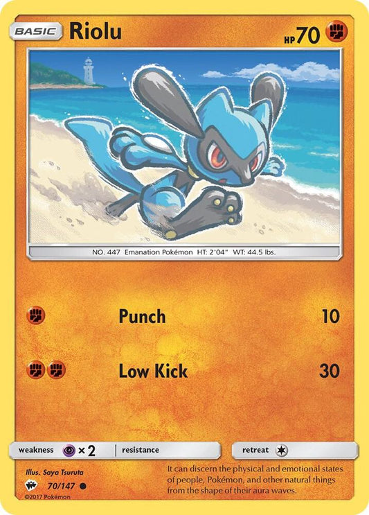 Riolu [SM - Burning Shadows] 70/147