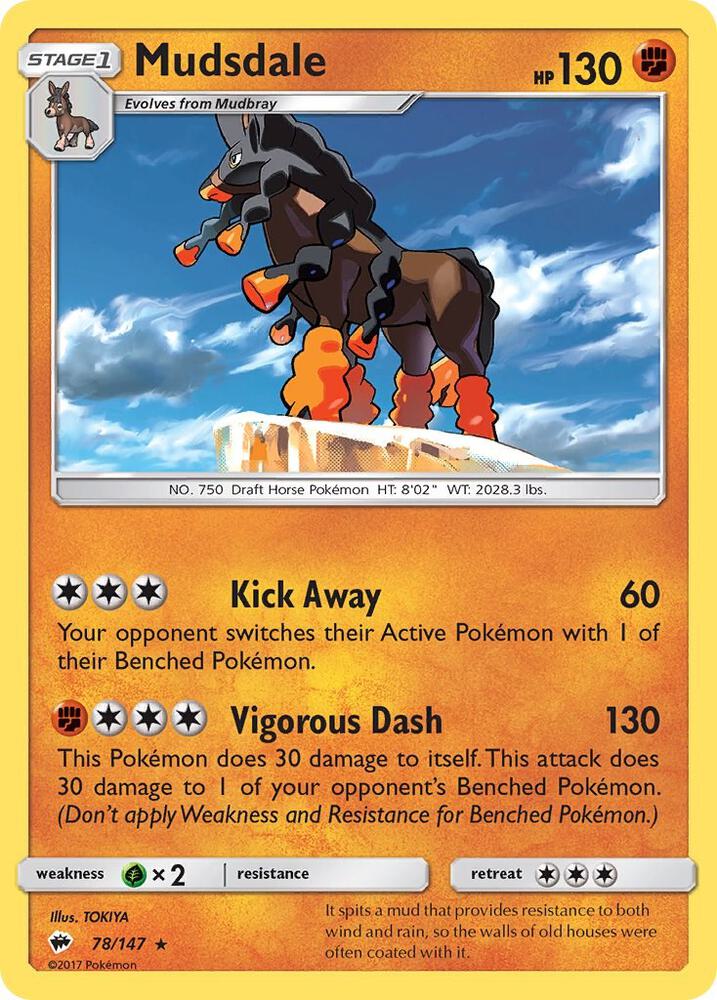 Mudsdale [SM - Burning Shadows] 78/147