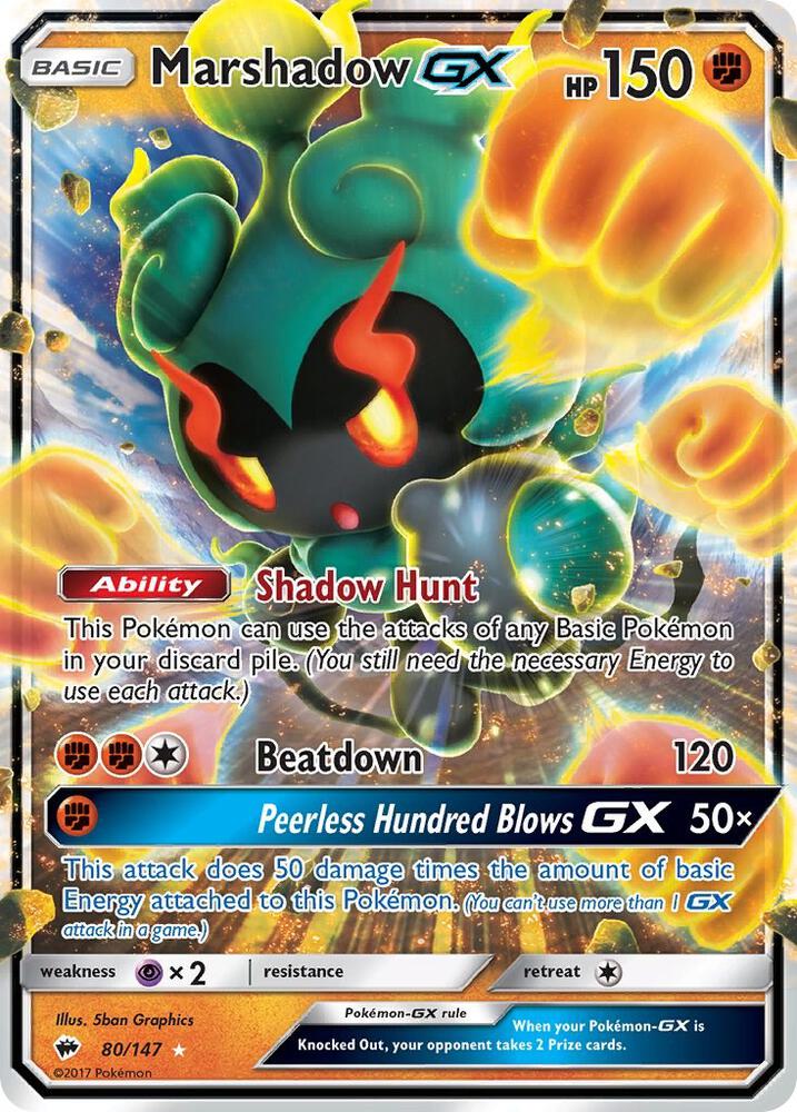 Marshadow GX [SM - Burning Shadows] 80/147