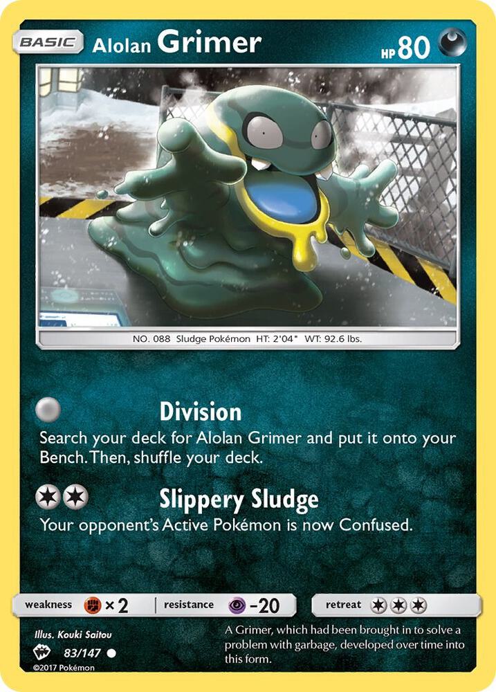Alolan Grimer [SM - Burning Shadows] 83/147