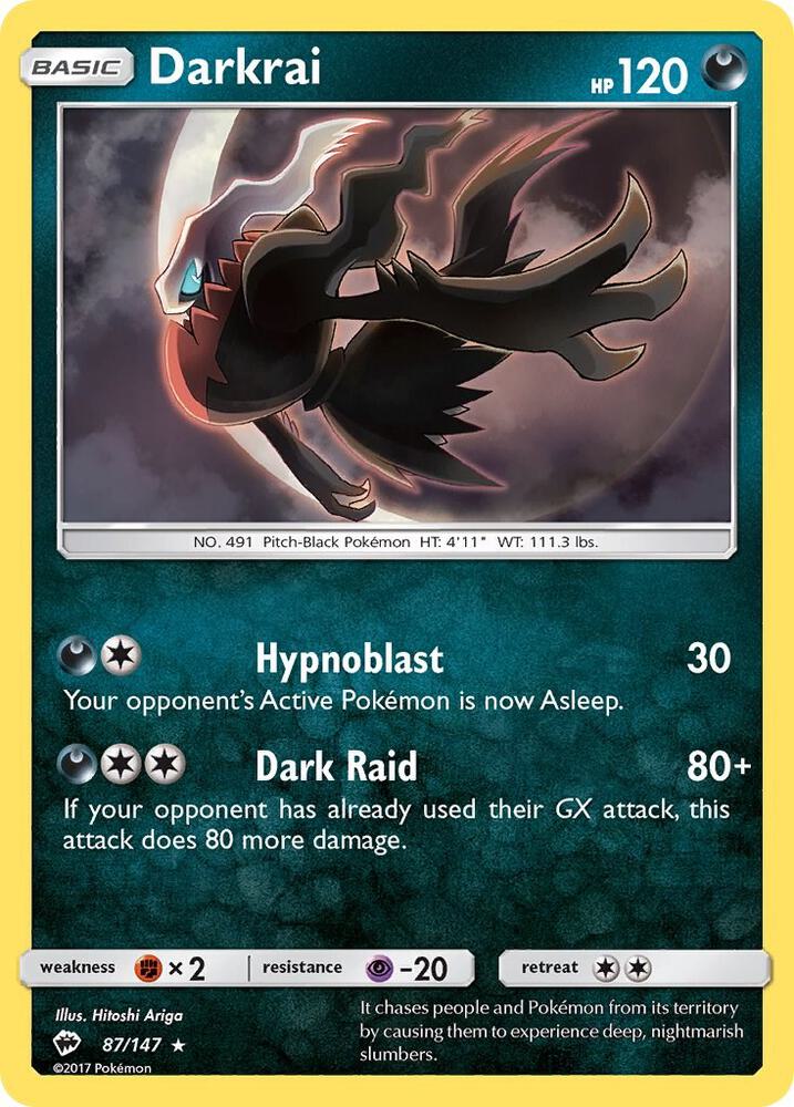 Darkrai [SM - Burning Shadows] 87/147