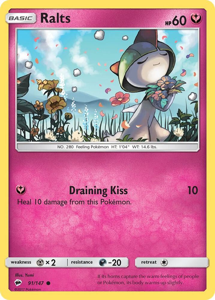 Ralts [SM - Burning Shadows] 91/147