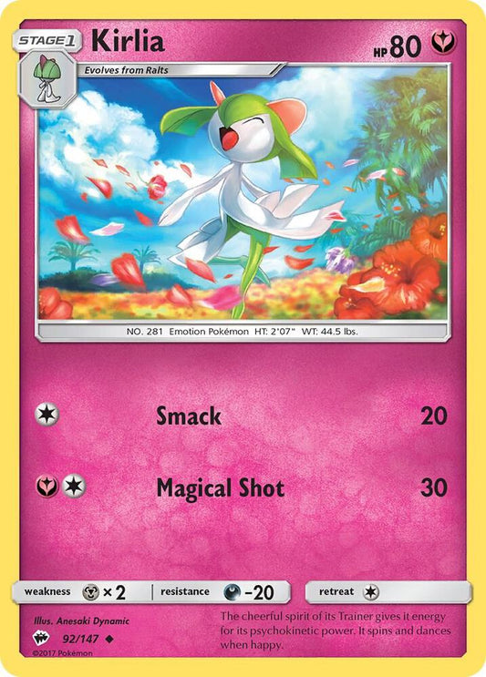 Kirlia [SM - Burning Shadows] 92/147