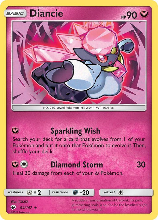 Diancie [SM - Burning Shadows] 94/147