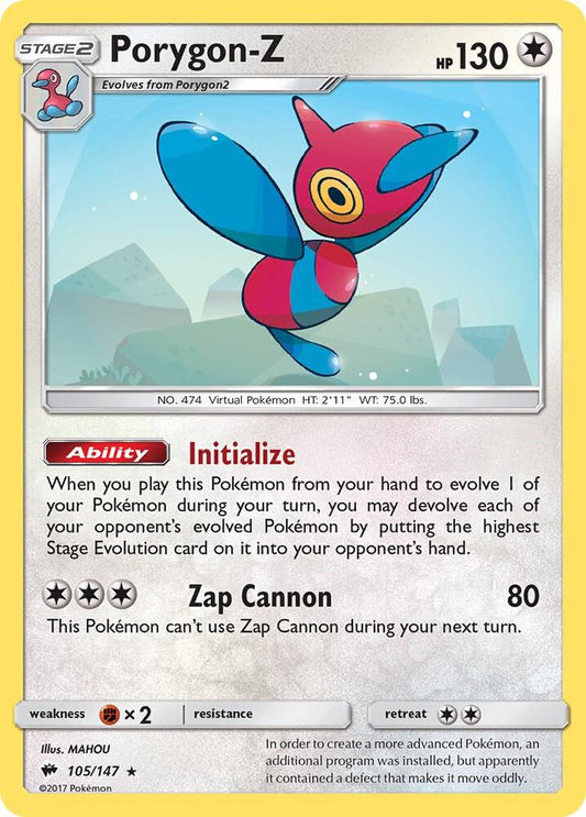 Porygon-Z [SM - Burning Shadows] 105/147