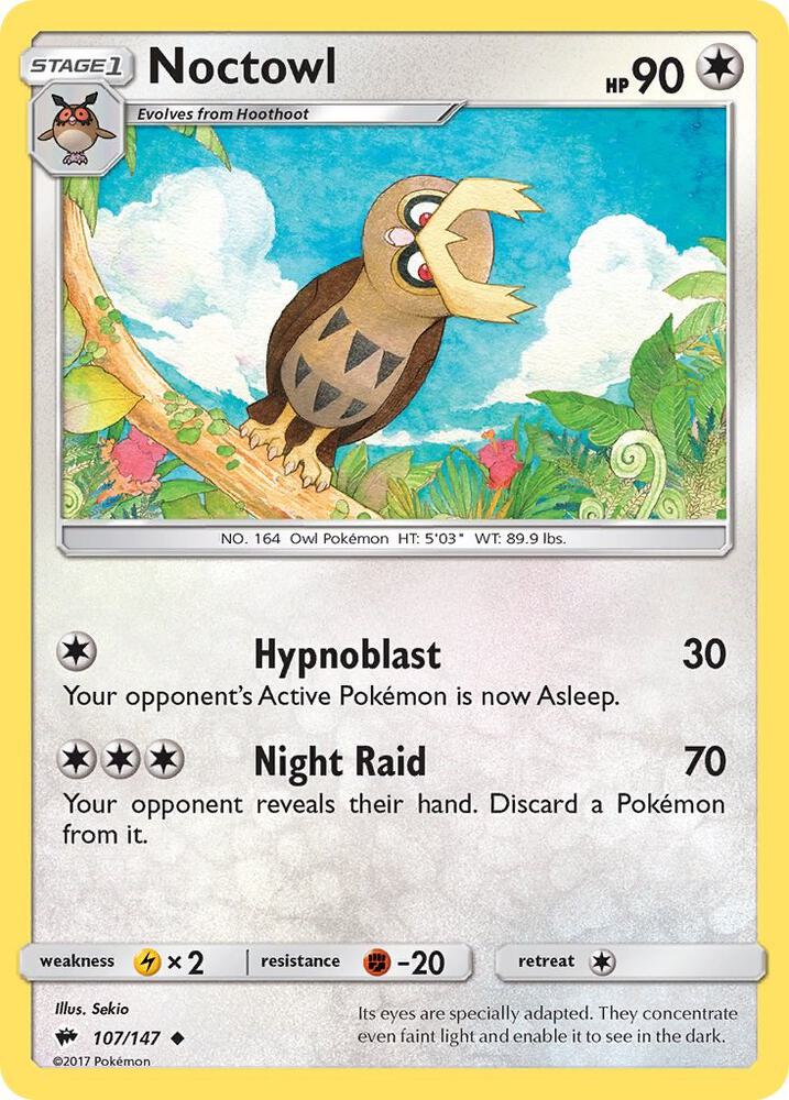 Noctowl [SM - Burning Shadows] 107/147