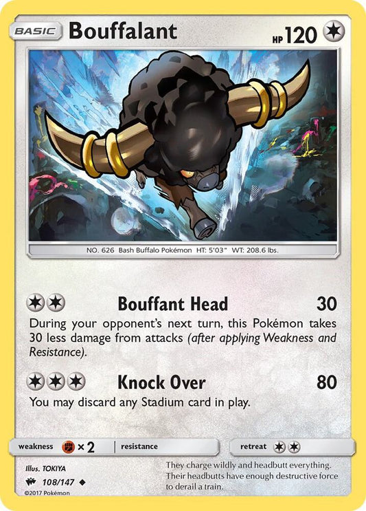 Bouffalant [SM - Burning Shadows] 108/147