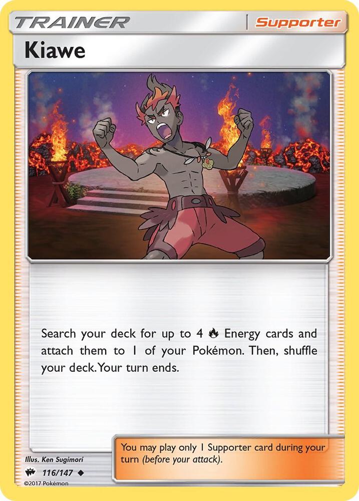 Kiawe [SM - Burning Shadows] 116/147