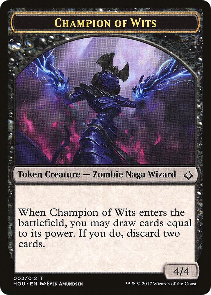 Champion of Wits // Insect Double-Sided Token [Hour of Devastation] 2 // 12