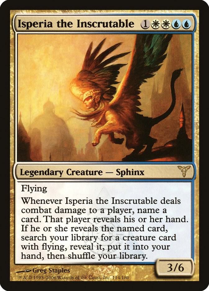 Isperia the Inscrutable [Dissension] 114