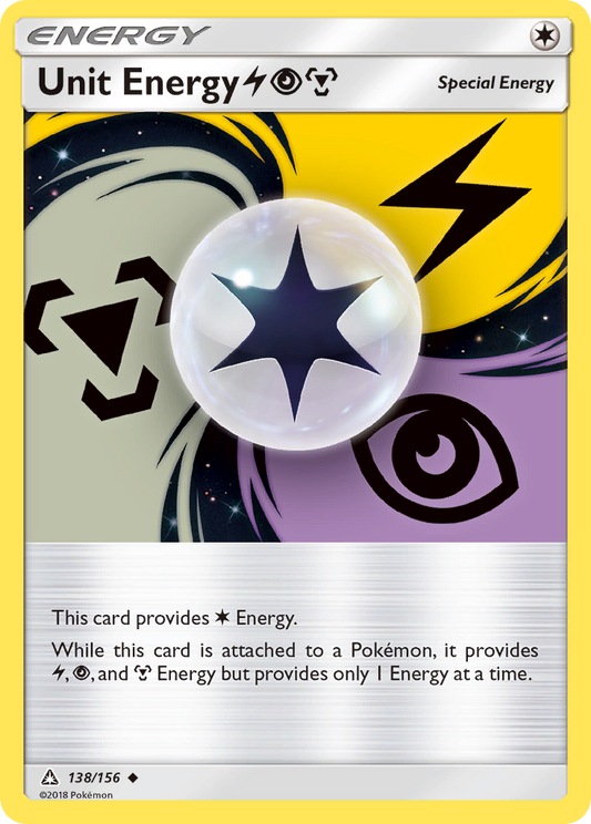 Unit Energy LightningPsychicMetal - 138/156 Ultra Prism