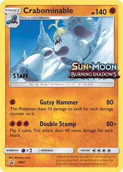 Crabominable - SM47 (Prerelease) [Staff] [SM Promos] SM47