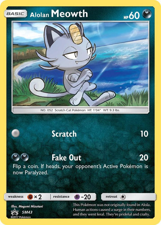 Alolan Meowth - SM43 [SM Promos] SM43