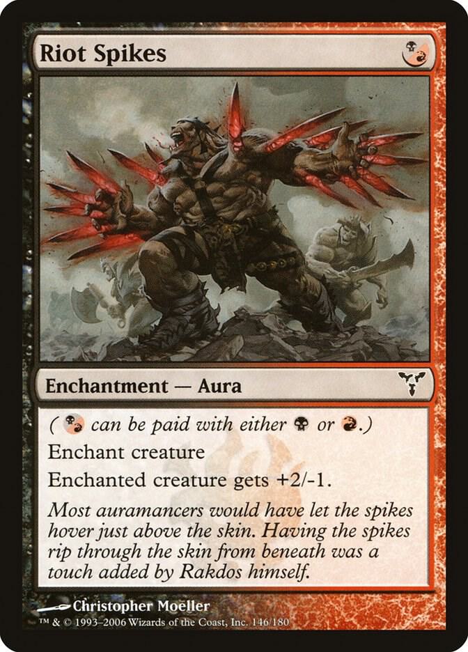 Riot Spikes [Dissension] 146