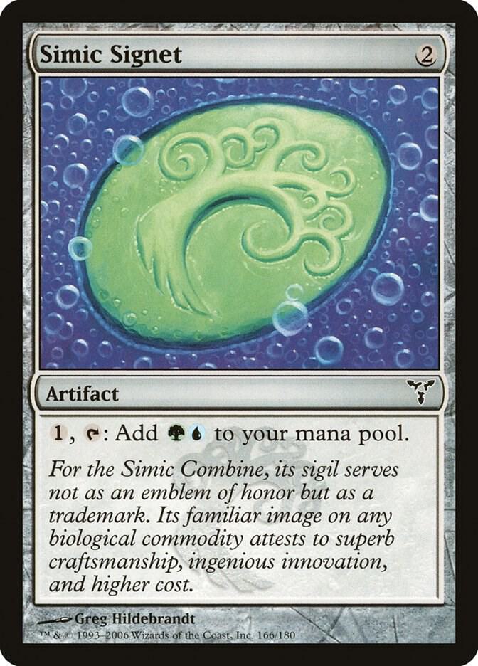 Simic Signet [Dissension] 166