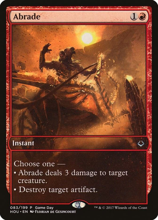 Abrade [Game Day & Store Championship Promos] 83
