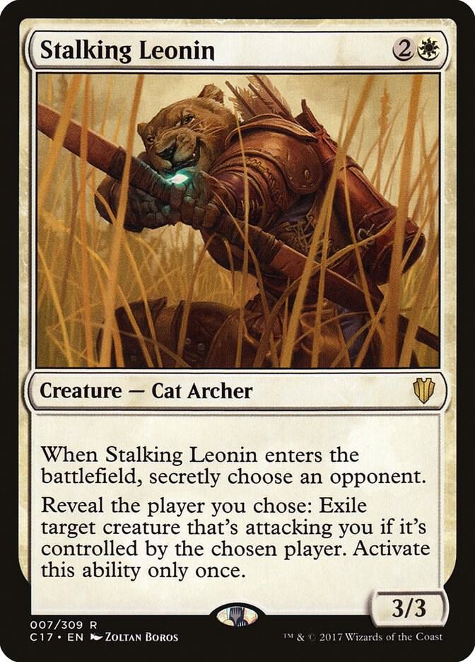 Stalking Leonin [Commander 2017] 7