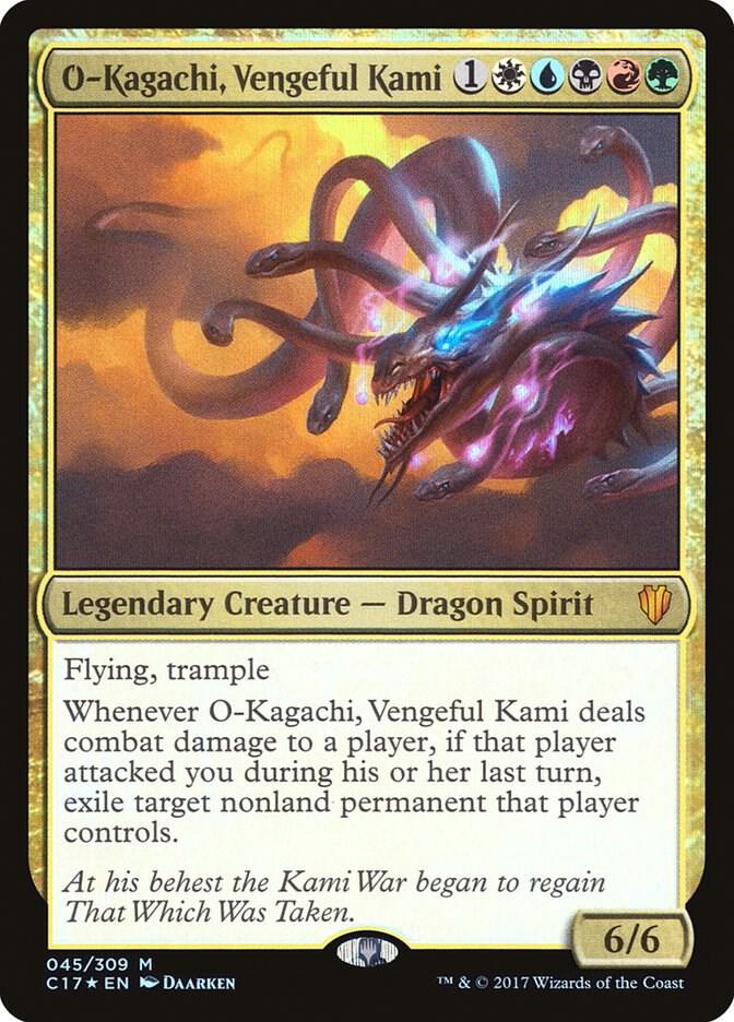 O-Kagachi, Vengeful Kami [Commander 2017] 45
