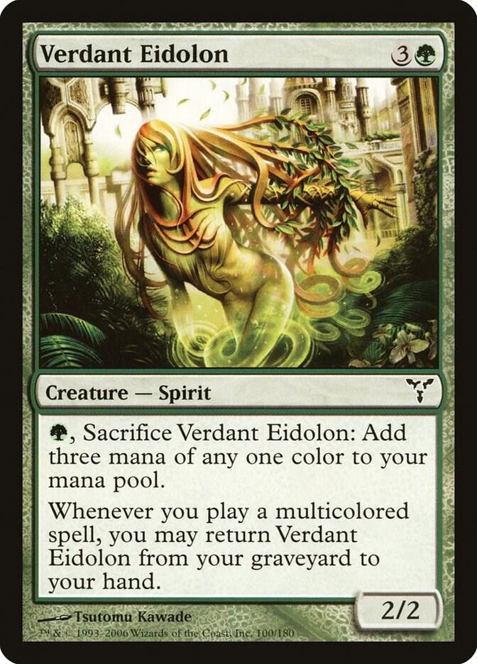 Verdant Eidolon [Dissension] 100