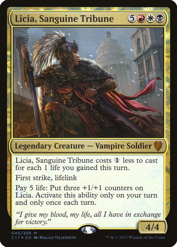 Licia, Sanguine Tribune [Commander 2017] 40