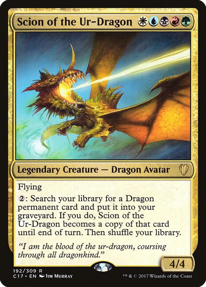 Scion of the Ur-Dragon [Commander 2017] 192