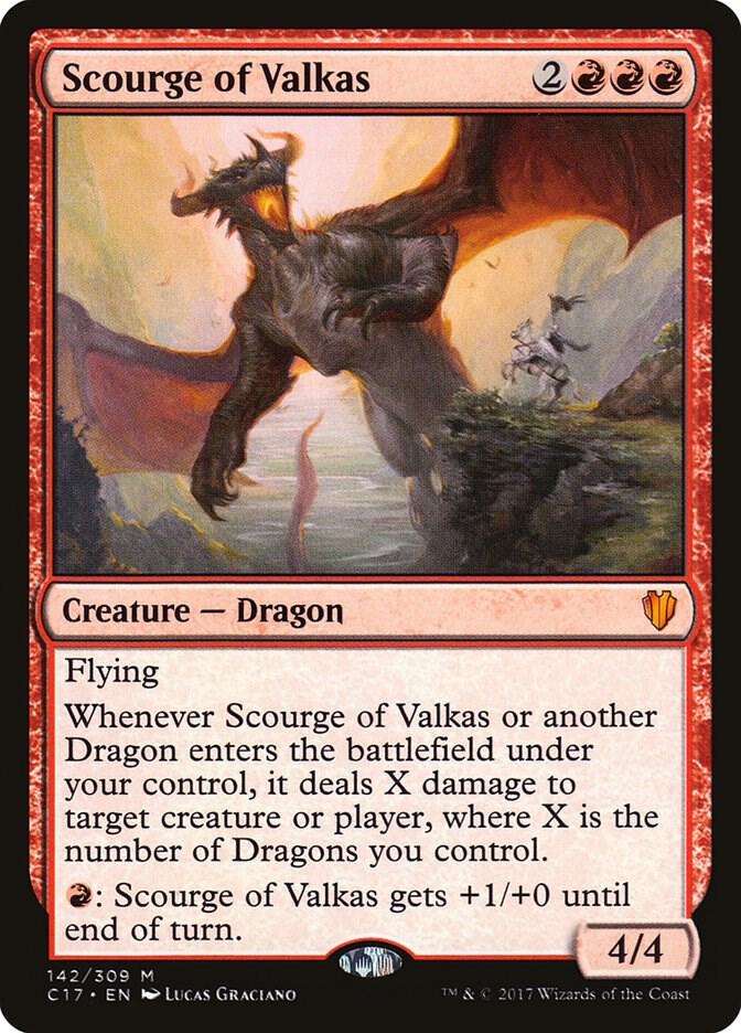 Scourge of Valkas [Commander 2017] 142
