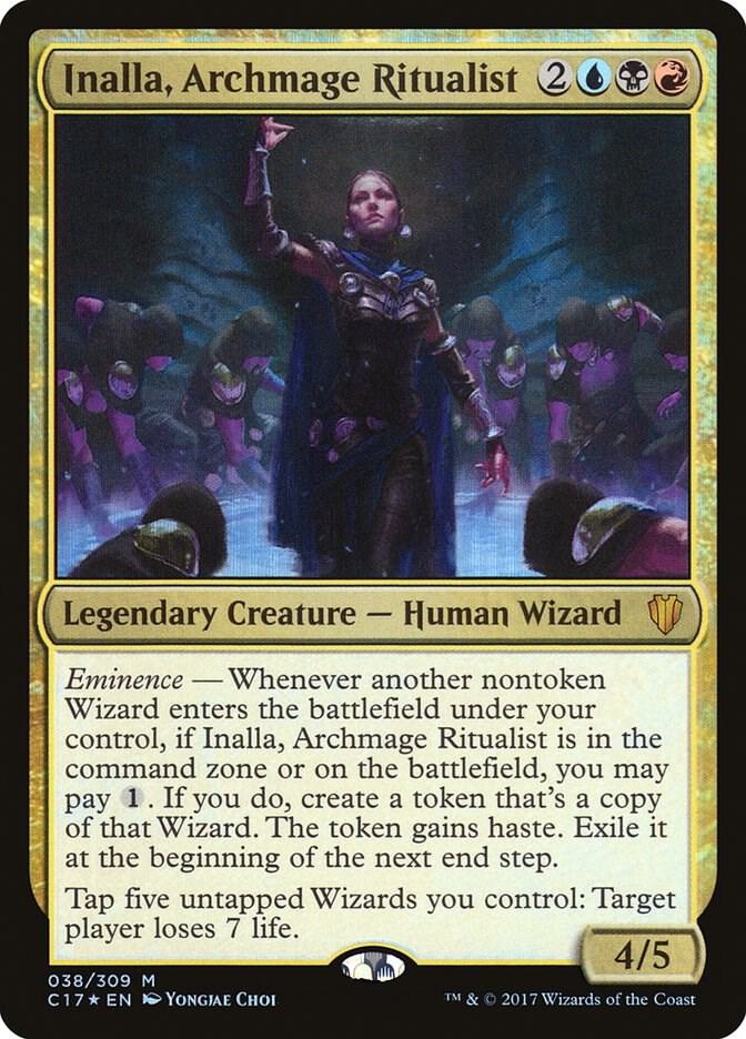 Inalla, Archmage Ritualist [Commander 2017] 38
