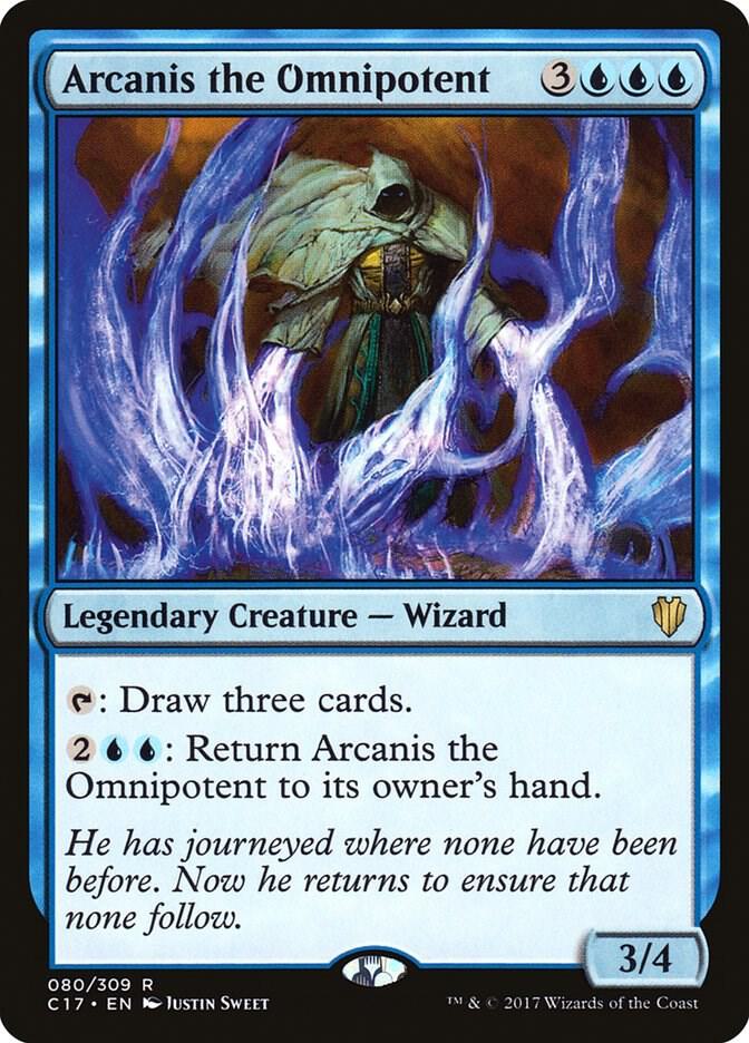 Arcanis the Omnipotent [Commander 2017] 80