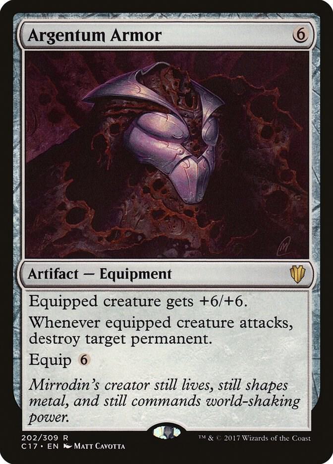 Argentum Armor [Commander 2017] 202