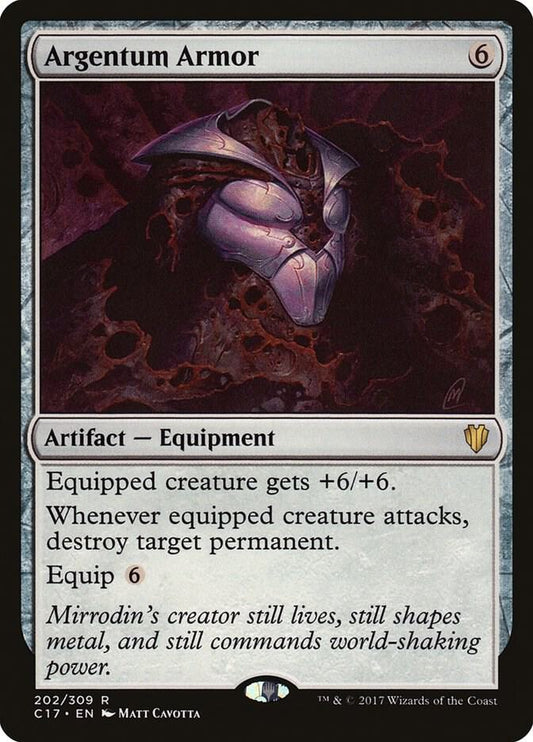 Argentum Armor [Commander 2017] 202