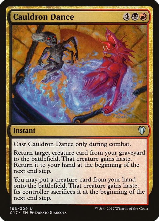 Cauldron Dance [Commander 2017] 166