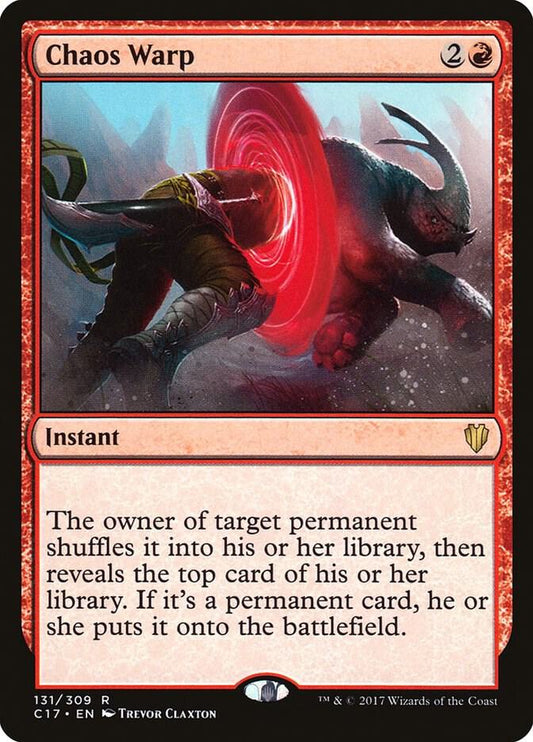 Chaos Warp [Commander 2017] 131