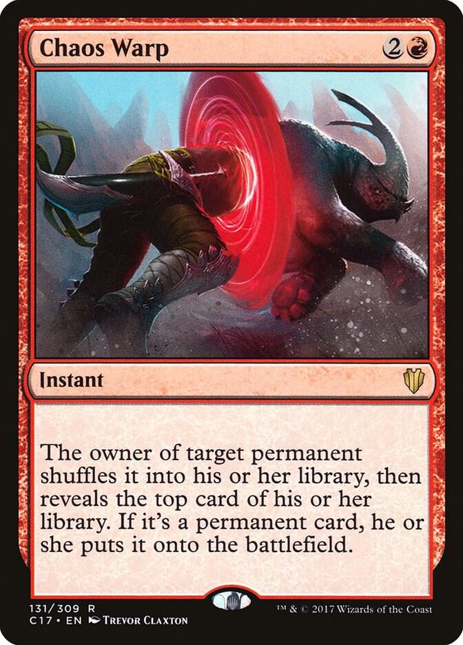 Chaos Warp [Commander 2017] 131
