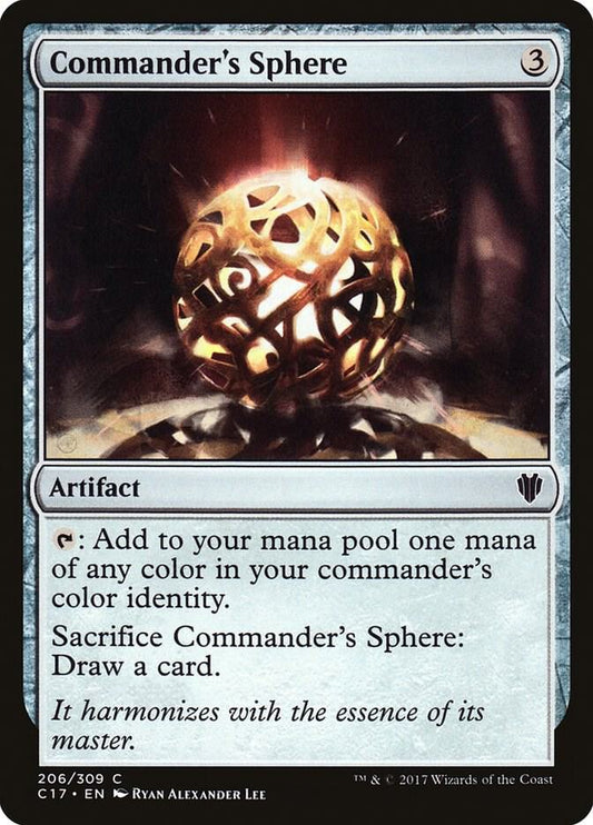 Commander's Sphere [Commander 2017] 206