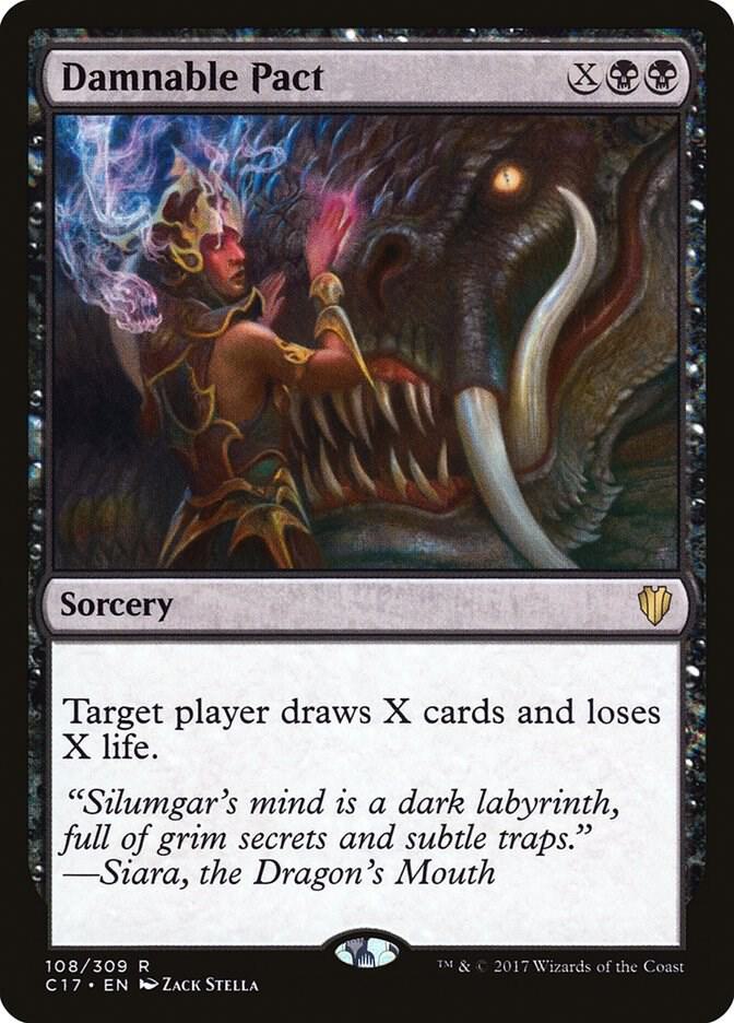 Damnable Pact [Commander 2017] 108
