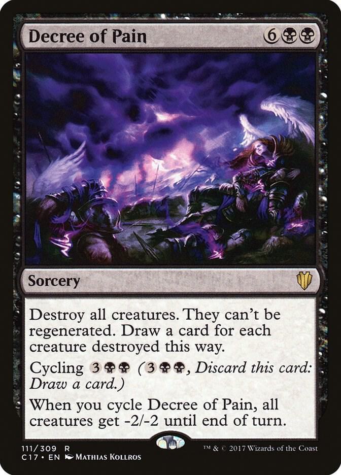 Decree of Pain [Commander 2017] 111