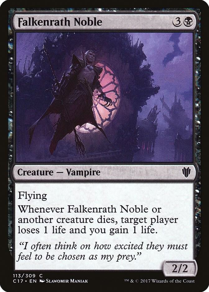 Falkenrath Noble [Commander 2017] 113