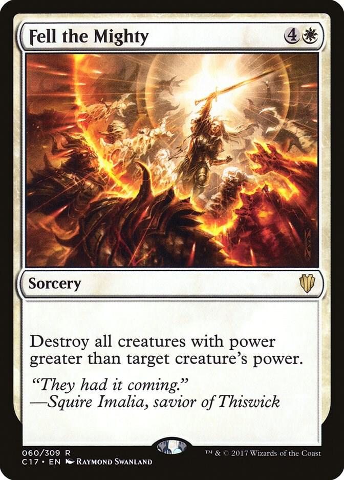Fell the Mighty [Commander 2017] 60