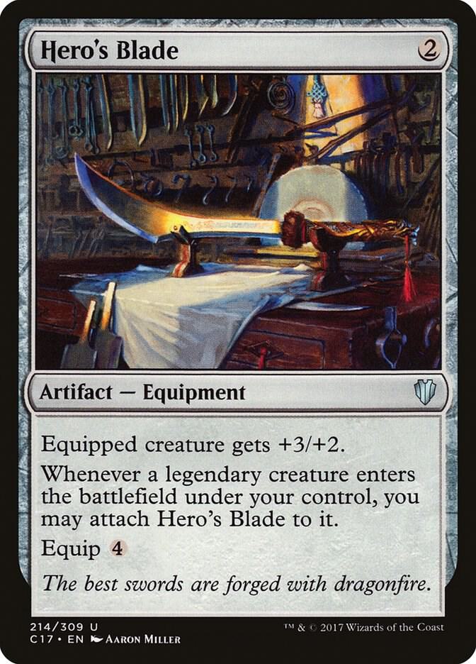 Hero's Blade [Commander 2017] 214