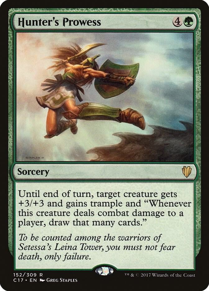 Hunter's Prowess [Commander 2017] 152