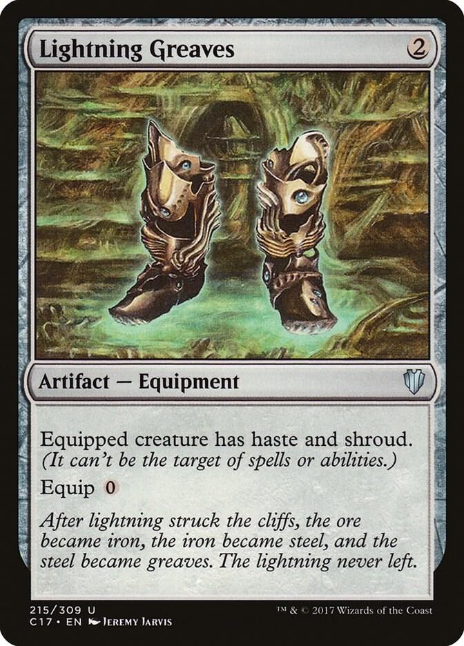 Lightning Greaves [Commander 2017] 215