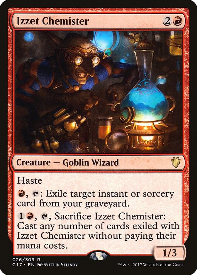 Izzet Chemister [Commander 2017] 26