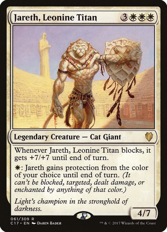Jareth, Leonine Titan [Commander 2017] 61