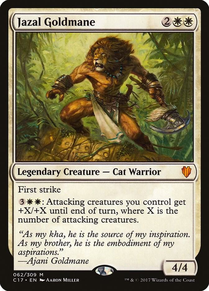 Jazal Goldmane [Commander 2017] 62
