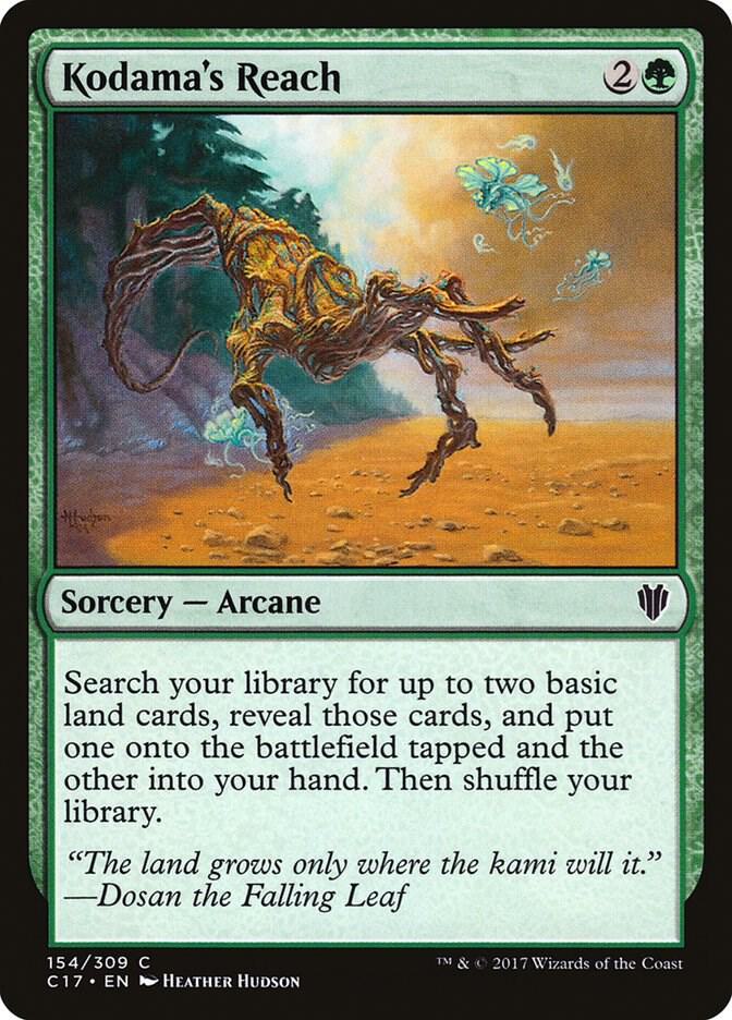 Kodama's Reach [Commander 2017] 154