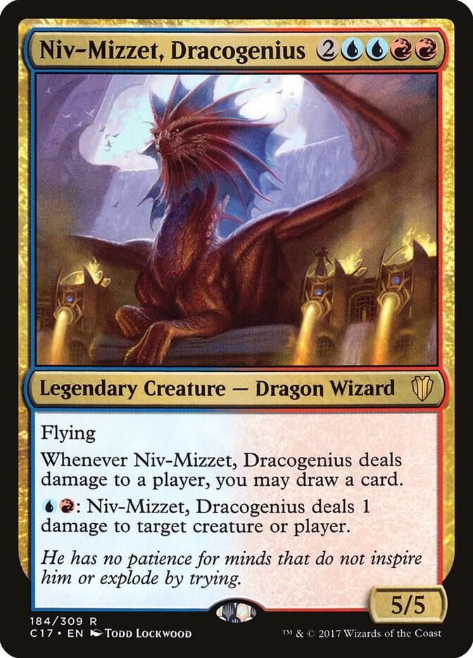 Niv-Mizzet, Dracogenius [Commander 2017] 184